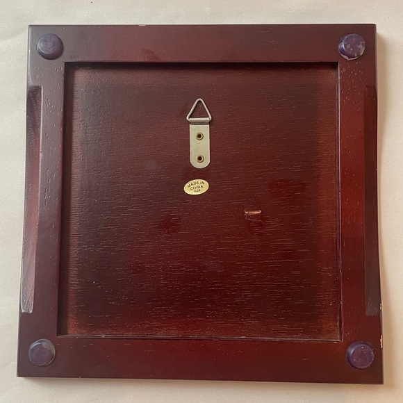 Jennifer Garant ‘Fat Chef’ Tile Trivet Wood Frame Decor - Picture 8 of 15